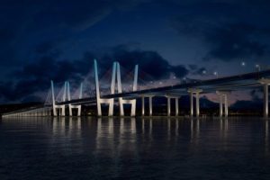 Philips превратит североамериканский мост в огромный световой экран